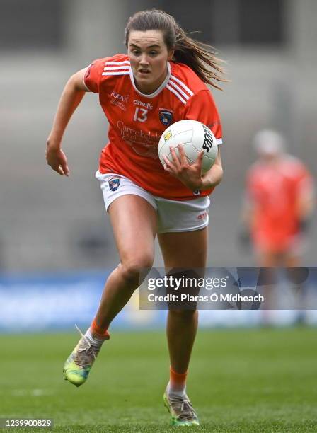 Dublin , Ireland - 10 April 2022; Aimee Mackin of Armagh during the Lidl Ladies Football National League Division 2 Final between Armagh and Kerry at...