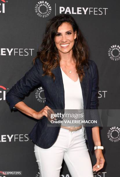 Portuguese actress Daniela Ruah attends the 39th Annual PaleyFest "A Salute to the NCIS Universe" celebrating NCIS, NCIS: Los Angeles and NCIS:...