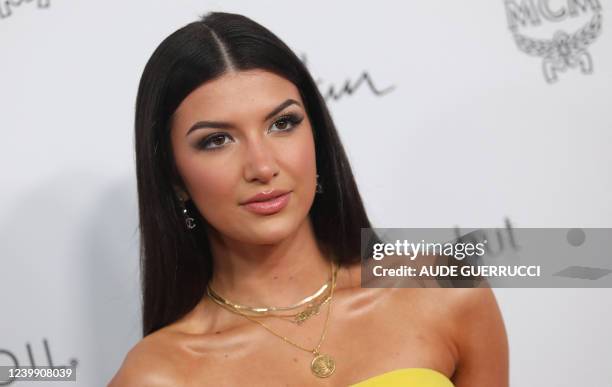 Social media personality Ellie Zeiler attends the 6th Annual Fashion Los Angeles Awards at the Beverly Wilshire hotel in Beverly Hills, California,...