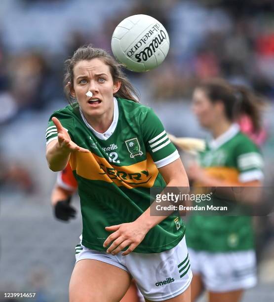 Dublin , Ireland - 10 April 2022; Anna Galvin of Kerry during the Lidl Ladies Football National League Division 2 Final between Armagh and Kerry at...