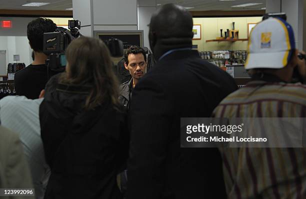 Singer Marc Anthony launches his Signature Collection at Kohl's on September 7, 2011 in Jersey City, New Jersey.
