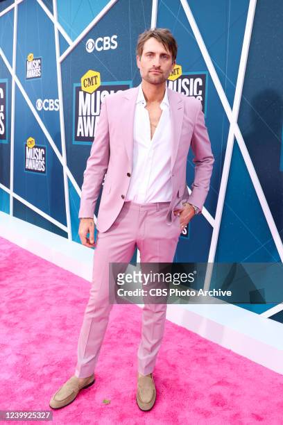 Ryan Hurd arriving at the 2022 CMT Music Awards, broadcasting LIVE from Nashville on Monday, April 11 on the CBS Television Network, and streaming...
