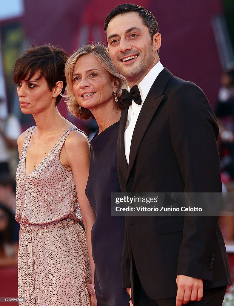 Lancia On The Red Carpet At The 68th Venice Film Festival - September 7, 2011