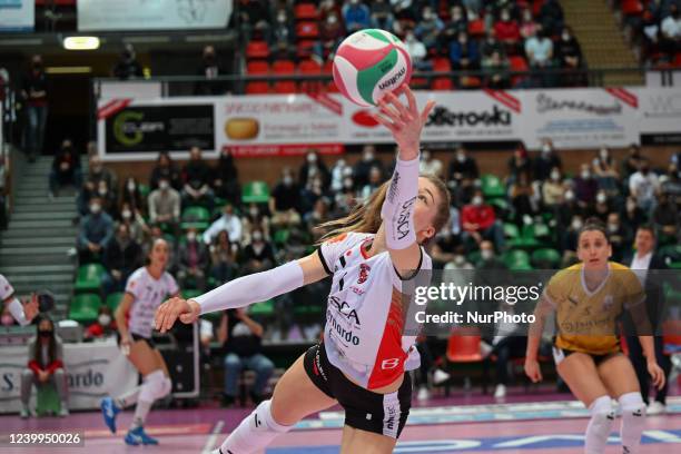 Kuznetsova Sofya during the Volleyball Italian Serie A1 Women match Play Off - Bosca S. Bernardo Cuneo vs Igor Gorgonzola Novara on April 12, 2022 at...