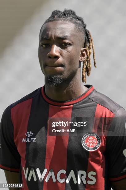 Yann Karamoh of Fatih Karagumruk SK during the Turkish Superliga match between Fatih Karagumruk and Kasimpasa AS at Ataturk Olimpiyat stadium on...