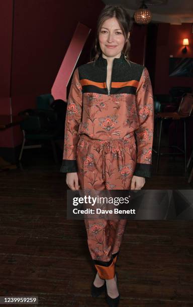 Kelly Macdonald attends a special screening of Prime Video's "Ten Percent" at Picturehouse Central on April 13, 2022 in London, England.