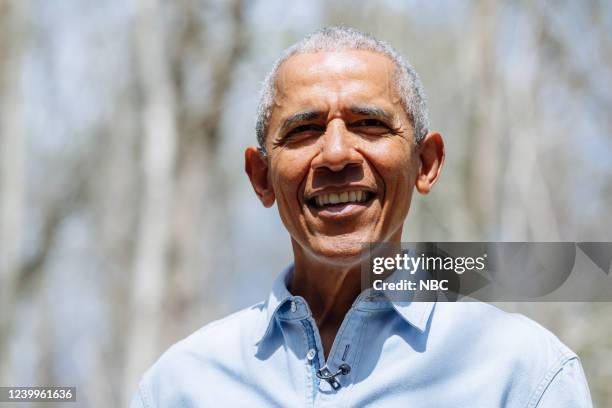 President Barack Obama on Wednesday April 13, 2021 --