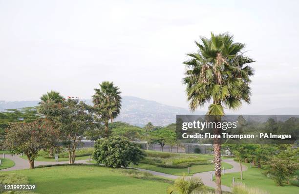 View of Kigali, in Rwanda. Picture date: Thursday April 14, 2022.