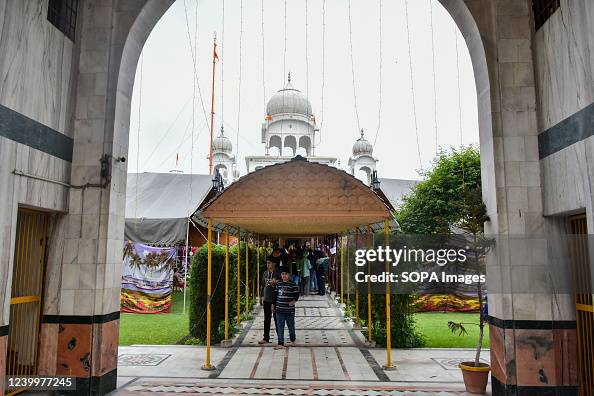 Sikh Rituals Sikh devotees attend rituals inside a Gurdwara or a Sikh temple on ...