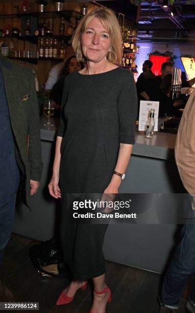 Jemma Redgrave attends the press night after party of "Scandaltown" at The Lyric Hammersmith on April 14, 2022 in London, England.