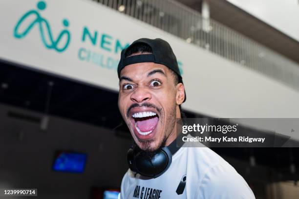 Gerald Green of the Rio Grande Valley Vipers reacts after winning Game 2 of the 2021-22 G League Finals on April 14, 2022 at Chase Fieldhouse in...