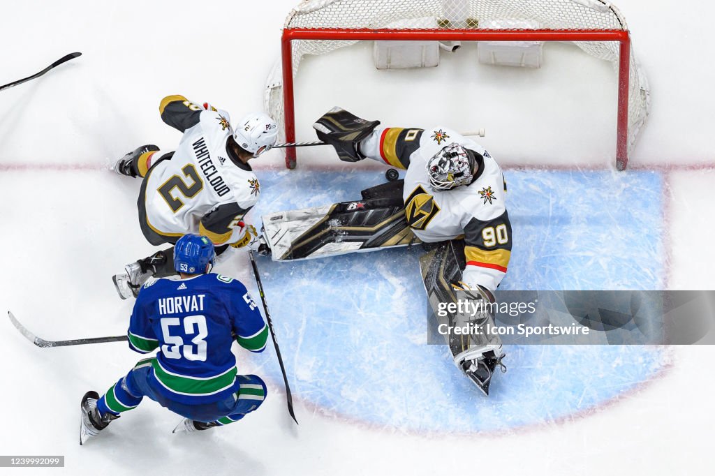 NHL: APR 12 Golden Knights at Canucks