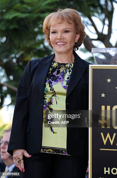 Buddy Holly's wife Maria Elena Holly attends the Buddy Holly Hollywood Walk Of Fame Induction Ceremony in Hollywood, California September 7, 2011....