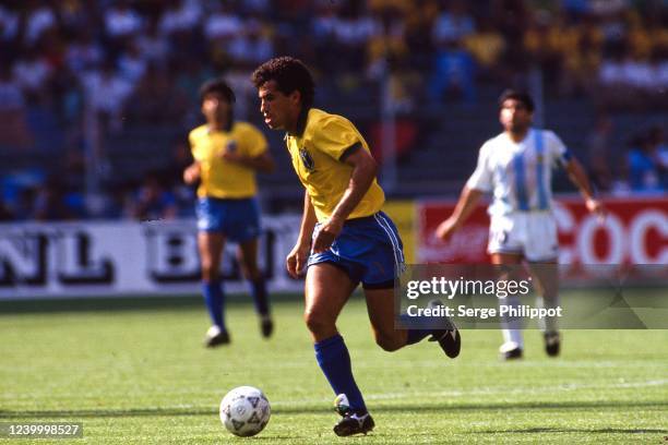 Of Brazil during the FIFA World Cup Round of 16 match between Brazil and Argentina, at Stadio Delle Alpi, Turin, Italy on 24th June 1990