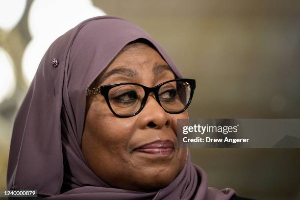 Samia Images 737 Samia Suluhu Hassan Photos & High Res Pictures - Getty Images