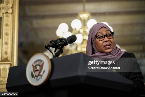 Samia Images 817 Samia Suluhu Photos & High Res Pictures - Getty Images