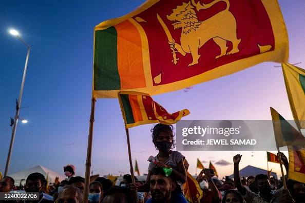 TOPSHOT-SRI LANKA-POLITICS-ECONOMY-PROTEST TOPSHOT-SRI LANKA-POLITICS-ECONOMY-PROTEST