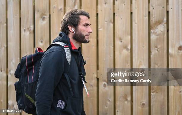 Belfast , United Kingdom - 16 April 2022; Maxime Médard of Toulouse before the Heineken Champions Cup Round of 16 Second Leg match between Ulster and...