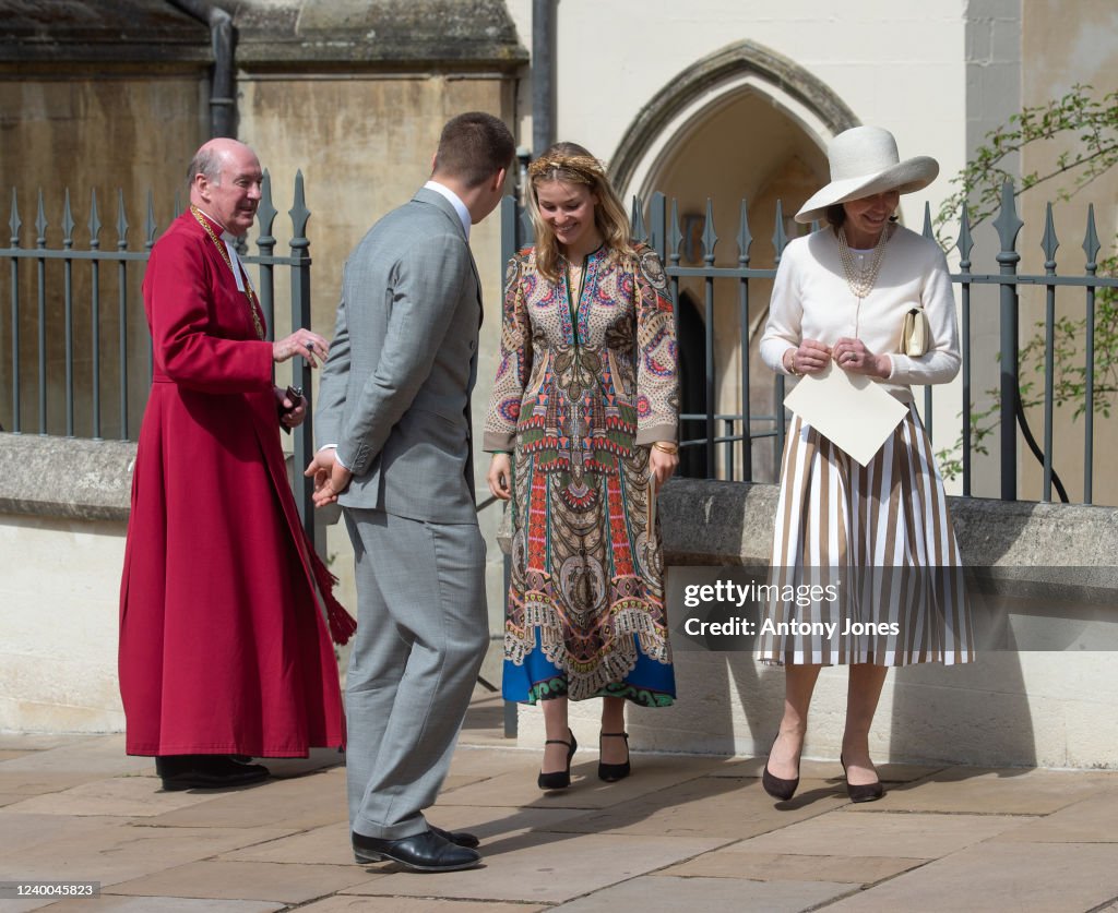 Royal Sightings In Windsor - Easter Sunday