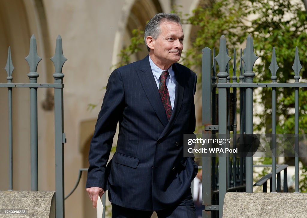 The British Royal Family Attend Easter Service