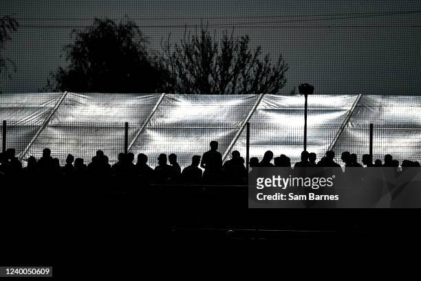 London , United Kingdom - 17 April 2022; A general view of supporters during the Connacht GAA Football Senior Championship Quarter-Final match...