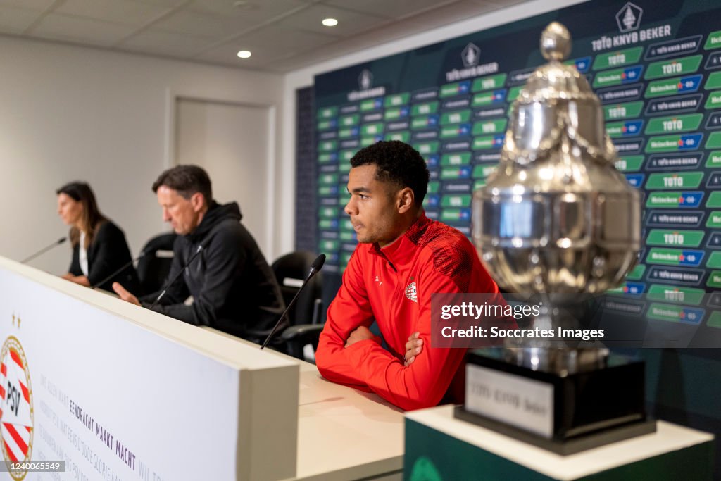 Press conference KNVB cup final