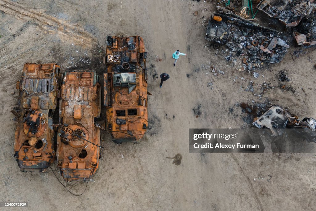Mass Graves And Other Russian Atrocities Unearthed In Towns Near Kyiv