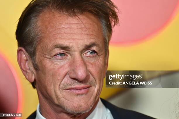 Actor Sean Penn attends the New York premiere of "Gaslit" at the The Metropolitan Museum of Art on April 18, 2022 in New York City.