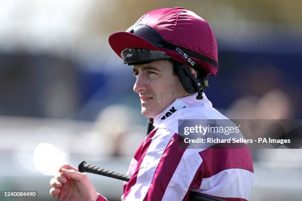 Jockey Brian Hughes at Sedgefield Racecourse. Picture date: Tuesday April 19, 2022.