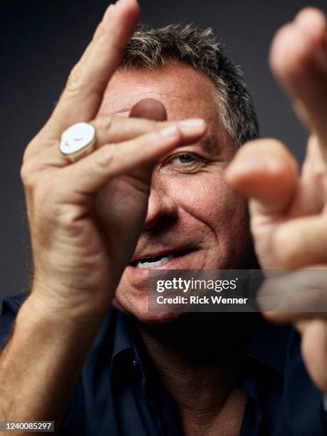 Actor Sean Pertwee is photographed on June 21, 2017 in New York, New York.