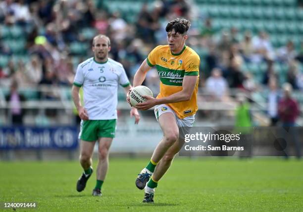 London , United Kingdom - 17 April 2022; Pearce Dolan of Leitrim during the Connacht GAA Football Senior Championship Quarter-Final match between...