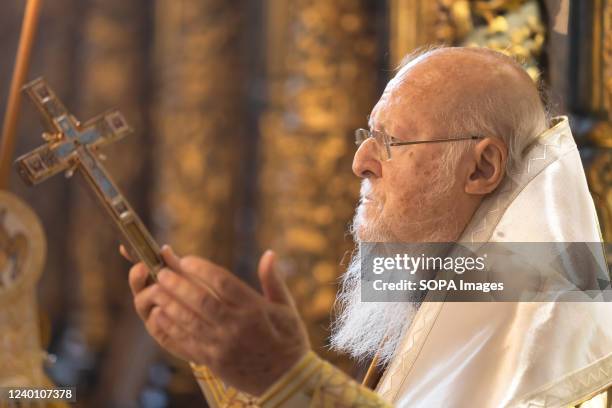 Festive Liturgy on the Day of the Holy Trinity led by Ecumenical Patriarch Bartholomew in the Church of St. George.