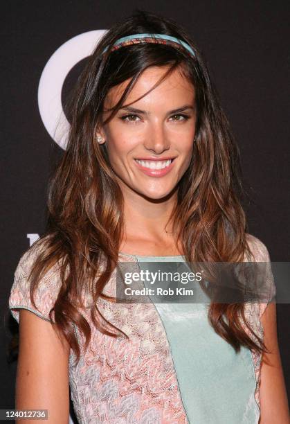 Alessandra Ambrosio attends the Missoni for Target Collection launch at the Missoni for Target Pop-Up Store on September 7, 2011 in New York City.