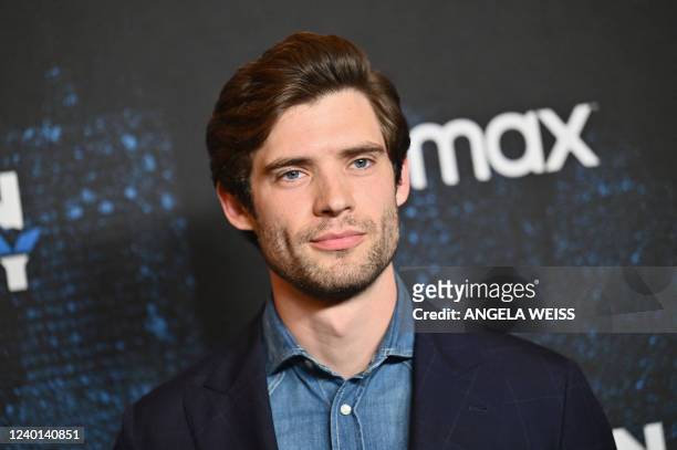 Actor David Corenswet attends the premiere of HBO mini-series "We Own This City" at The Times Center on April 21, 2022 in New York City.