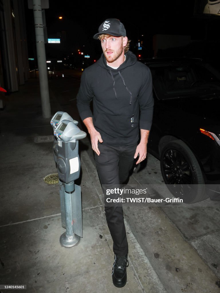 Celebrity Sightings In Los Angeles - April 21, 2022