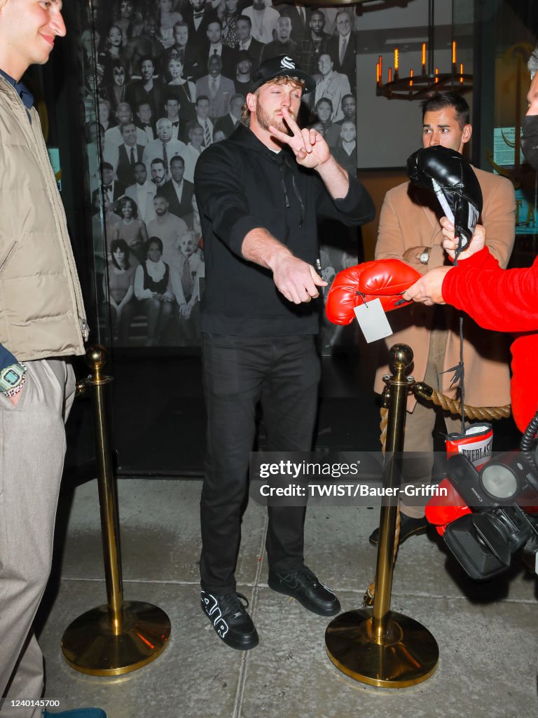 Celebrity Sightings In Los Angeles - April 21, 2022