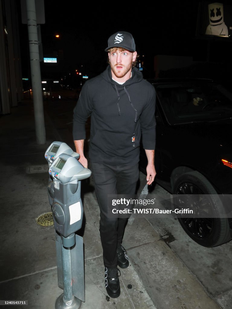 Celebrity Sightings In Los Angeles - April 21, 2022