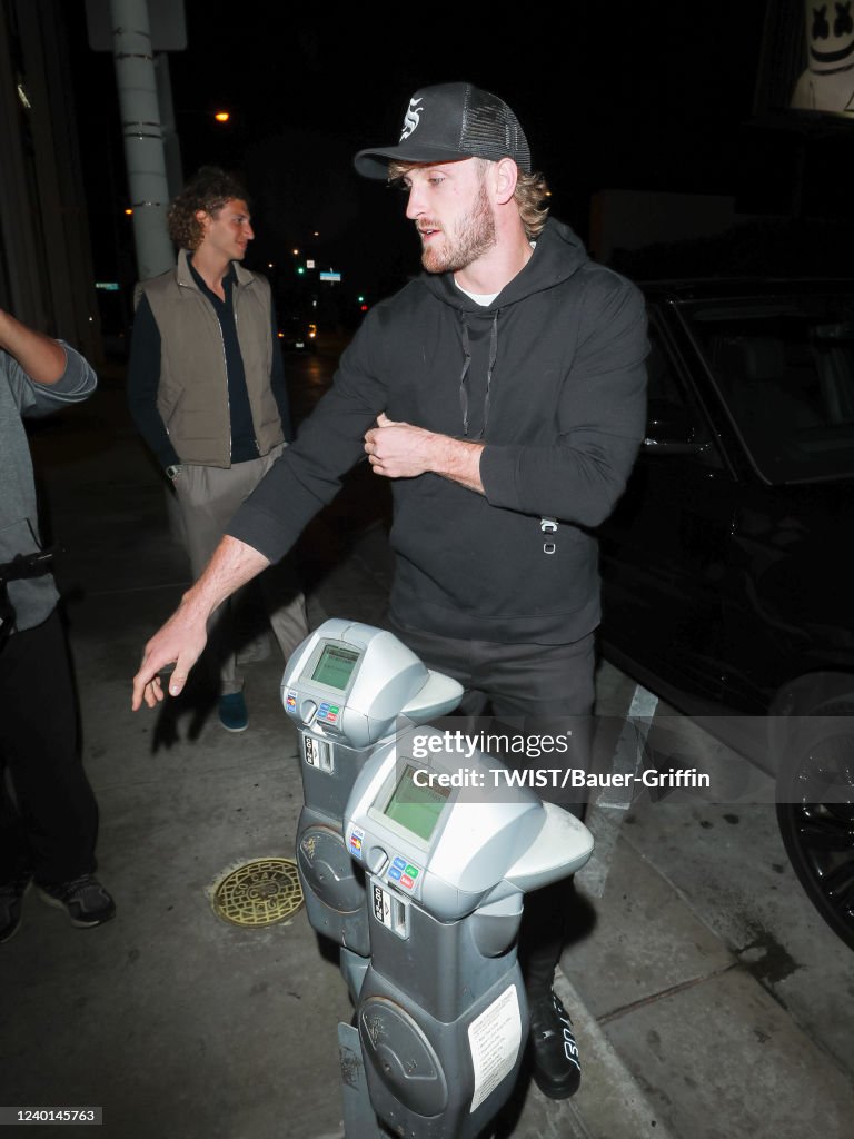 Celebrity Sightings In Los Angeles - April 21, 2022