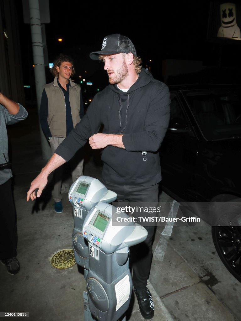 Celebrity Sightings In Los Angeles - April 21, 2022