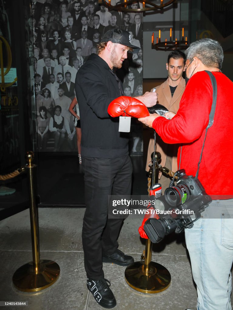 Celebrity Sightings In Los Angeles - April 21, 2022