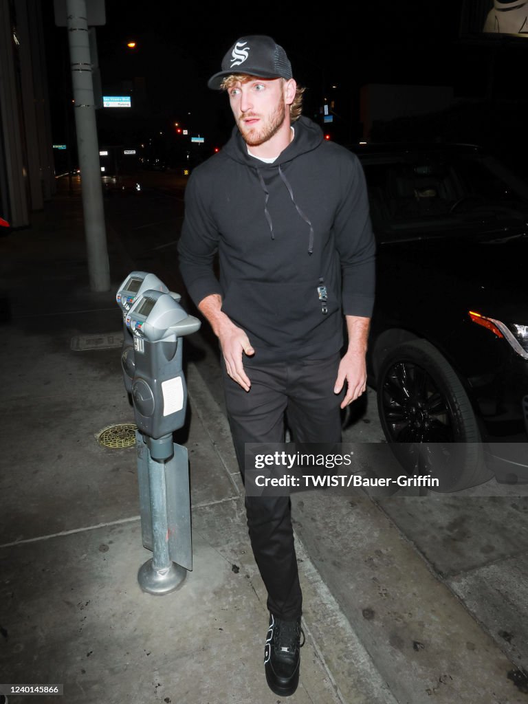 Celebrity Sightings In Los Angeles - April 21, 2022
