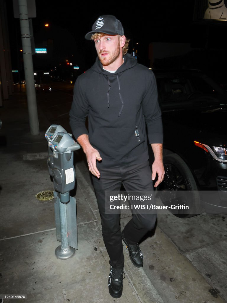 Celebrity Sightings In Los Angeles - April 21, 2022