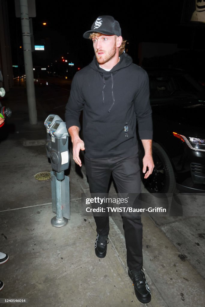 Celebrity Sightings In Los Angeles - April 21, 2022