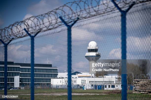Polish Air Navigation Services Agency at Chopin Airport in Warsaw, Poland on April 22, 2022. The strike and mass resignations of air traffic...