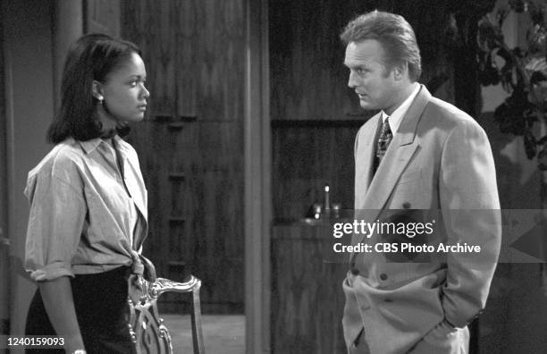 The Young and The Restless. Tonya Lee Williams and Doug Davidson.