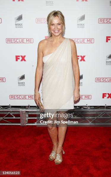 Andrea Roth Rescue Me Rebirth Actress Andrea Roth attends the