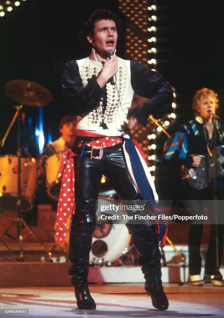 Adam Ant Inages British singer Adam Ant performing with his band Adam and the Ants ...