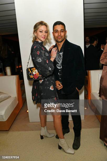 Amanda Pacheco and Wilmer Valderrama attend the international launch weekend for the Madrid EDITION on April 22, 2022 in Madrid, Spain.