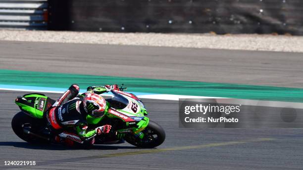 Jonathan Rea GBR Kawasaki Zx-10RR Kawasaki Racing Team WorldSBK during the World SuperBike - SBK Motul Dutch Round - FIM Superbike World Championship...