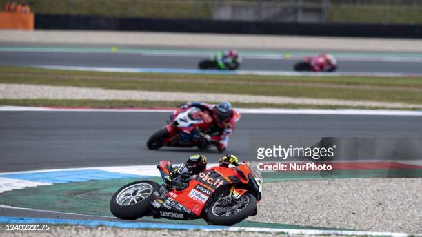 Alvaro Bautista ESP Ducati Panigale V4R ARUBA.IT Racing - Ducati during the World SuperBike - SBK Motul Dutch Round - FIM Superbike World...